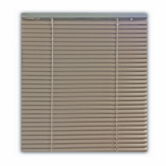 Aluminium Blinds Stripe/ Brown, Silver
