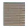 Aluminium Blinds Stripe/ Brown, Silver