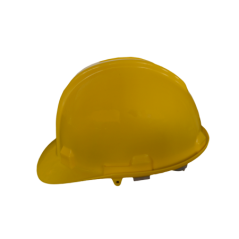 Yellow Industrial Hard Hat With Open Vent