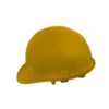 Yellow Industrial Hard Hat With Open Vent