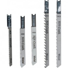 Jigsaw Blades U-shank 5 Piece Assorted