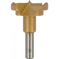 Hinge Boring Bit 35mm Titanium Coated