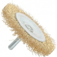 Wire Wheel Brush 75mm X 6mm Shaft