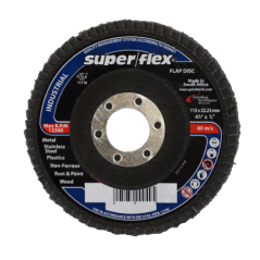 Industrial Flap Disc 115 X 22mm Grid 60