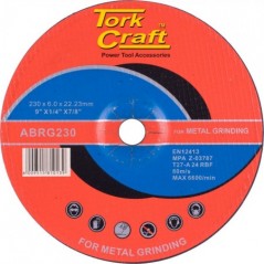 Grinding Disc Steel 230mmx6.0mmx22.2mm