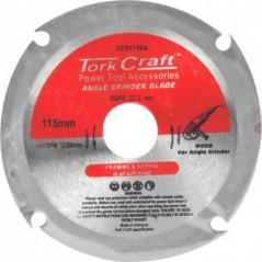 Wood Blade, 4 Teeth 115mm X 22.23mm For Angle Grinder