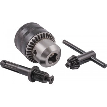 Drill Chuck & Key 13mm 1/2"x 20unf & Sds Adapter