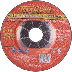 2 In 1 Grinding & Cutting Disc 115mm X 2.00mm