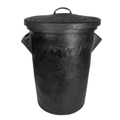 Fragram Waste Rubber Dust Bin With Lid