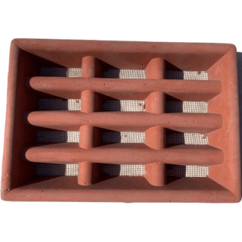 Air Brick Concrete Red