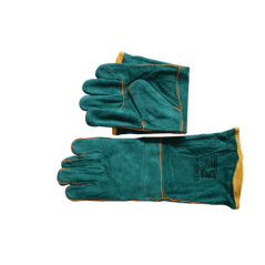 Gloves Green Double Lined 204mm