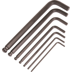 Allen Key Set 1.5 To 10mm