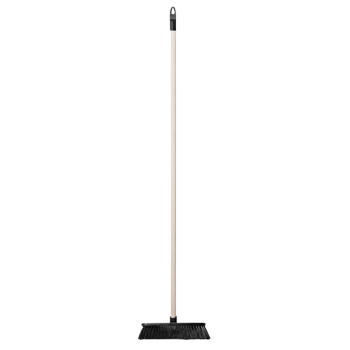 Economy Plastic Back Broom With Screw In Handle