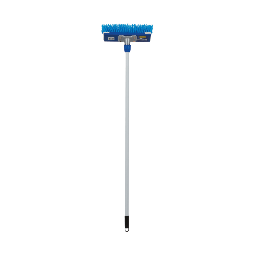 300mm Stiff Bristle Securilock Delux Broom With Metal Handle 300mm Stiff Bristle Securilock Delux Broom With Metal Handle