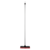 Broom Plastic Back Deck Scrub With Metal Handle