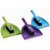 Dustpan & Brush Set Clip Together With Rubber Lip