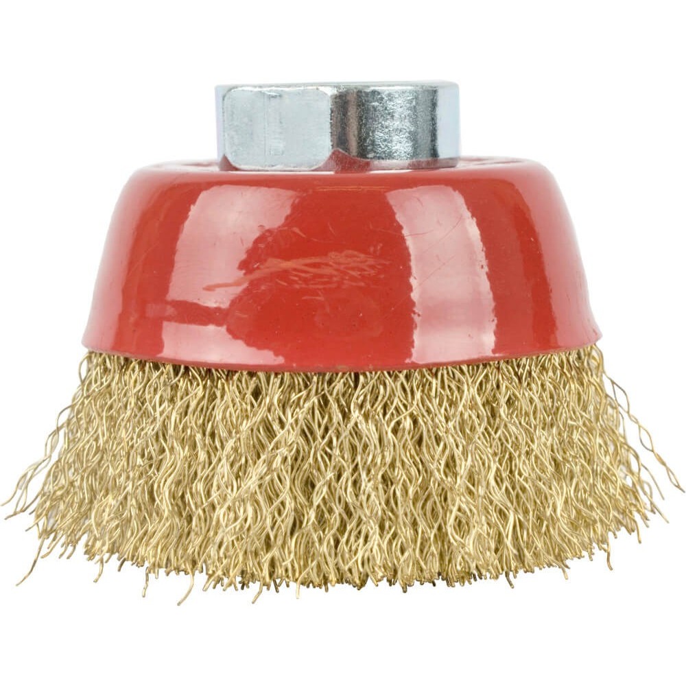 Wire Cup Brush Crimped 60mmxm14 For 115mm Angle Grinders Wire Cup Brush Crimped 60mmxm14 For 115mm Angle Grinders