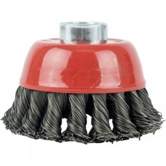 Wire Cup Brush Twisted 80mm X M14 For 115mm Angle Grinders