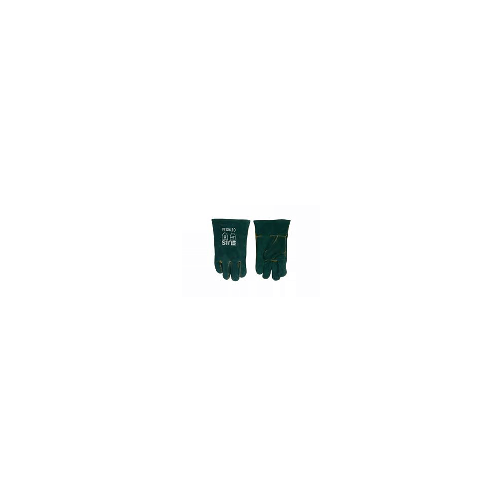 Leather Glove Welding Green 50mm Leather Glove Welding Green 50mm
