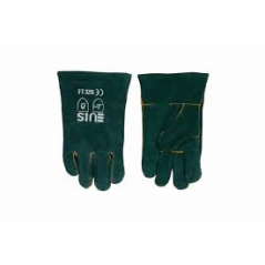 Leather Glove Welding Green 50mm