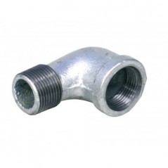 Galvanised Elbow 90 Deg M&f 22mm