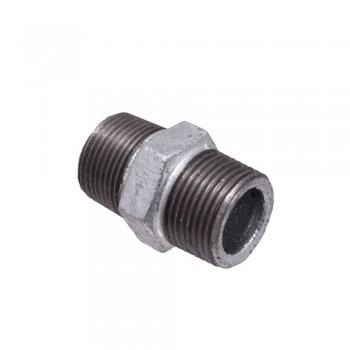 Galvanised Running Nipple 15mm X 2