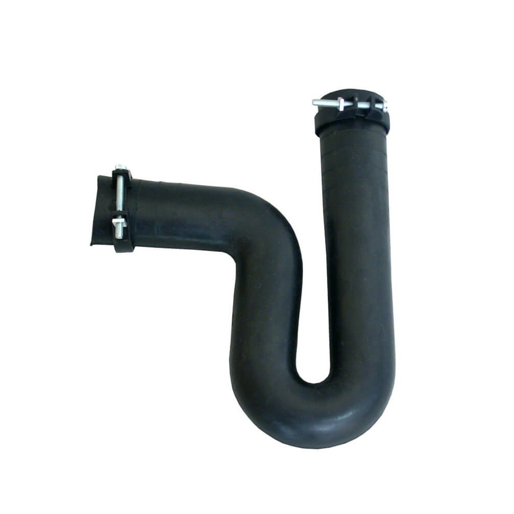 Trap Black Plain "p" 40mm X 40 Mm Trap Black Plain "p" 40mm X 40 Mm