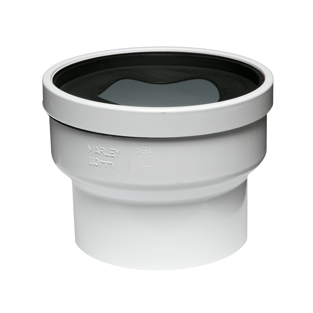 Soil & Vent Pan Collar Straight 110mm Sabs Soil & Vent Pan Collar Straight 110mm Sabs