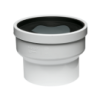 Soil & Vent Pan Collar Straight 110mm Sabs