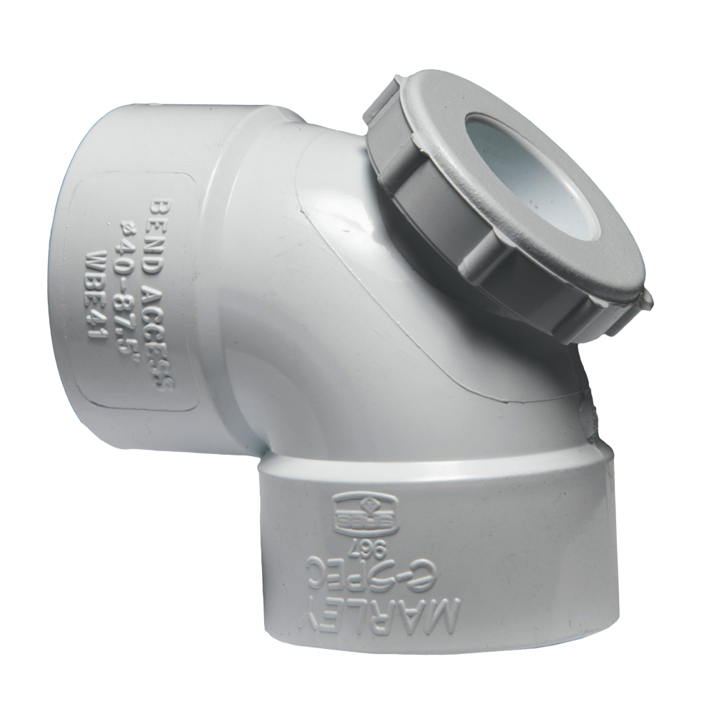 Soil & Vent Bend Sabs Access Heel 87.5 Deg 40mm Soil & Vent Bend Sabs Access Heel 87.5 Deg 40mm