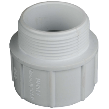 Soil & Vent Adaptor Male Bsp 50mm X 1'1/2 Sabs