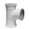 Soil & Vent Junction 110mm X 90deg Plain Sabs