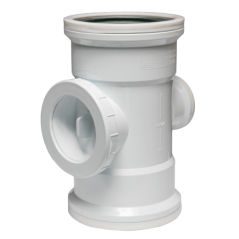 Soil & Vent Junction Sabs Red Acc Heel 95deg 110mm