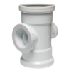 Soil & Vent Junction Sabs Red Acc Heel 95deg 110mm