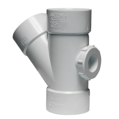Soil & Vent Junction Inspection Hole 50mm X 45deg Sabs