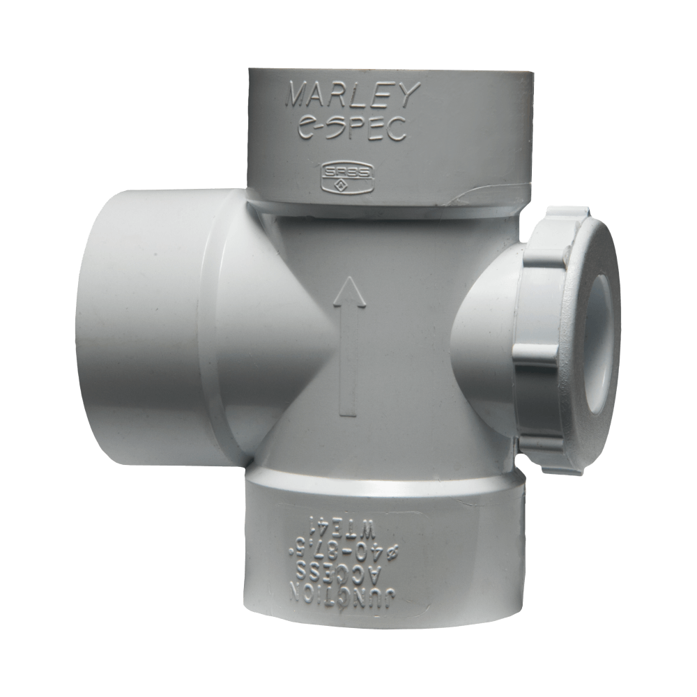 Soil & Vent Junction Sabs Access Heel 87.5deg 40mm Soil & Vent Junction Sabs Access Heel 87.5deg 40mm