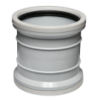 Soil & Vent Socket Double 110mm Sabs