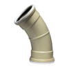 Underground Bend 110mm X 45 Deg Plain Sabs