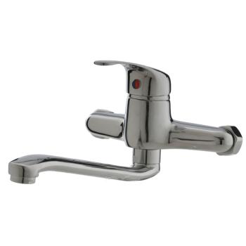 Amber Sink Mixer Wall Type