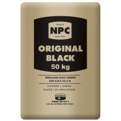 Cement Npc Black 50kg 42.5n