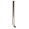 Downpipe Round Galvanised Crimped Shoe 2700x75x04mm
