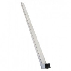 Downpipe Shoe Square Galvanised 2700x100x75x04mm