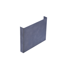 Stop End Galvanized Square 0.4mm