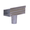 Gutter Stop End Square Round Outlet Galvanised
