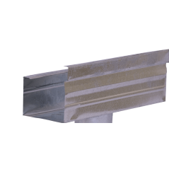 Gutter Galvanised Square & Round Outlet