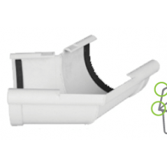 Eco Gutter External Angle 135°