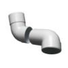 Gutter Round Offset Bend Pvc
