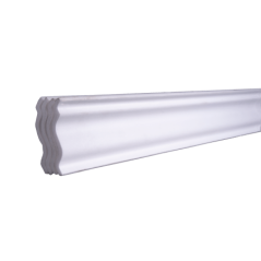 Polystyrene Cornice Wave 8m Pack