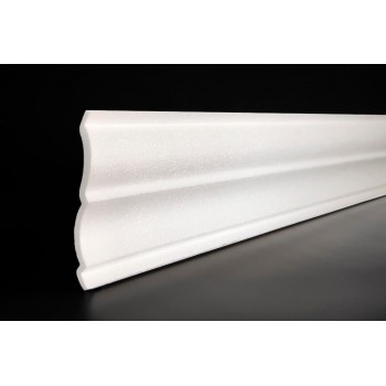 Polystyrene Cornice Cut Wave 8m Pack