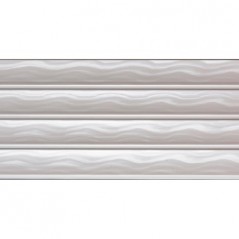 Pvc Ceiling White Wave